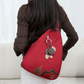 🎒 Stilig, multifunksjonell crossbody-ryggsekk for kvinner — 3-i-1: håndveske, skulderveske og ryggsekk