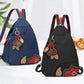 🎒 Stilig, multifunksjonell crossbody-ryggsekk for kvinner — 3-i-1: håndveske, skulderveske og ryggsekk