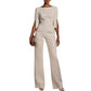 ⌛Tidsbegrenset tilbud – elegant, smal jumpsuit med perler