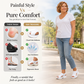 Casual strikkede plateausandaler for kvinner