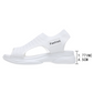 Casual strikkede plateausandaler for kvinner