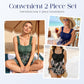 🏖️ Nye varer 50 % rabatt✨Tankini-sett med skjørt – Mageformende passform i store størrelser💙
