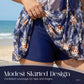 🏖️ Nye varer 50 % rabatt✨Tankini-sett med skjørt – Mageformende passform i store størrelser💙