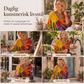 Dame retro lappet V-hals bluse