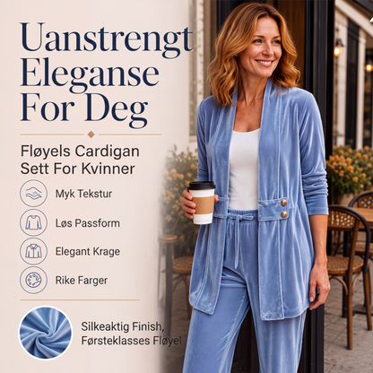 Dobbelspent kordfløyel-kåpe for kvinner