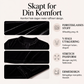 Elegant fløyels-topp med V-hals for kvinner