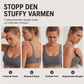 Dame BH med hulmønster og push-up-effekt for trening