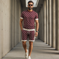 ⌛Tidsbegrenset tilbud🛍️2-delers sett med casual-top og shorts for menn