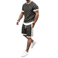 ⌛Tidsbegrenset tilbud🛍️2-delers sett med casual-top og shorts for menn