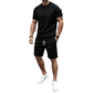⌛Tidsbegrenset tilbud🛍️2-delers sett med casual-top og shorts for menn