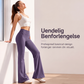 👖 Yoga-bukser med løftet, utvidet ben – en flatterende passform kombinert med komfort i hverdagen