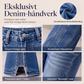 Jeans med høy midje og vide ben for kvinner