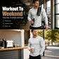 Henley-skjorte i slim fit for menn