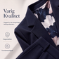 3-delt dresssett for kvinner: blazer, topp og bukser