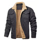 Casual Sherpa-cargojakke for menn