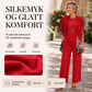 Elegant trykt 3-delt sett for kvinner