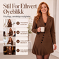 Elegant blazerkjole for kvinner