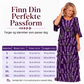 Kvinneblomstret kjole med volanger og lagdelt design