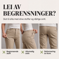 Dame casual rettbens cargobukser