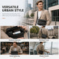 Firkantet crossbody-veske i PU-lær for menn