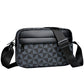 Firkantet crossbody-veske i PU-lær for menn