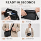 Firkantet crossbody-veske i PU-lær for menn