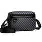 Firkantet crossbody-veske i PU-lær for menn