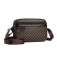 Firkantet crossbody-veske i PU-lær for menn