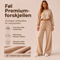 2-delt sett med sweatshirt og bukser for kvinner