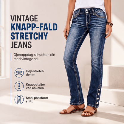 Dames slanke stretchbare jeans