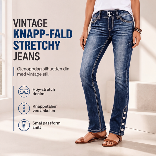 Dames slanke stretchbare jeans