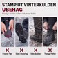 Vinter varme slip-on snøstøvler for menn