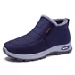 Vinter varme slip-on snøstøvler for menn
