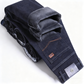 Varme rette jeans for menn med fôr