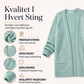 Uformell strikket cardigan for kvinner med åpen front