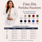 Elegant, ettersittende blazer for kvinner med gullknapper