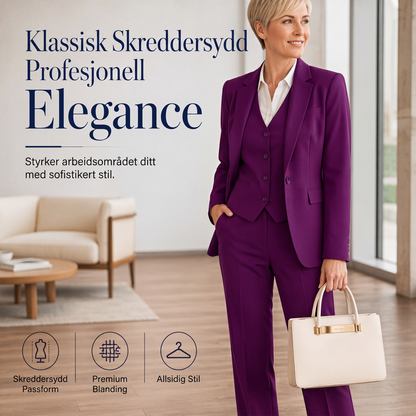 Dressdraktsett for kvinner, 3 deler