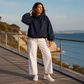 Lett, kort vindjakke for kvinner