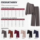 2-delt sett med genser og joggebukse for kvinner