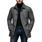 Vanntett trenchcoat i middels lengde for menn