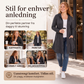 Jakke for kvinner, midjelang, med glidelås og hette