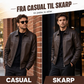 🔥 50% RABATT 😎 Raffinert Urban Skinnlook-jakke til Herre – Skarp, Allsidig & Enkel å Style