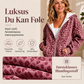 Damegenser med leopardmønster og glidelås