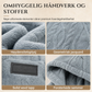 Herre vintergenser med fleecefor, jacquardmønster, lange ermer, pullover-sweatshirt for uformell utendørs bruk
