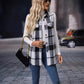 Dame knappe rutete vest