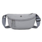 Minimalistisk halvmåne-crossbodyveske