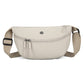 Minimalistisk halvmåne-crossbodyveske