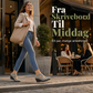 Kileformede flatsko for kvinner, pådragsvennlige og komfortable