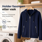 Premium hettegenser for kvinner med hel glidelås og glidelåslommer