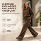 🔥 50% RABATT | Mykt 2-delt loungesett med hette og vide bukser
